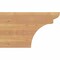 Ekena Millwork Yorktown Smooth Rafter Tail, Western Red Cedar, 5 1/2"W x 10"H x 16"L RFT06X10X16YOR00SWR - alternate 3